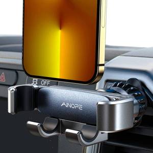 lot 1158 image: AINOPE Car Phone Holders for Your Car Air Vent Phone Mount for iPhone 16 Pro Max Thick Cases Friendly Car Mount Cell Phone Holder 2025 Car Accessories for iPhone Samsung S25 Ultra All Phones Black Retail $17.56