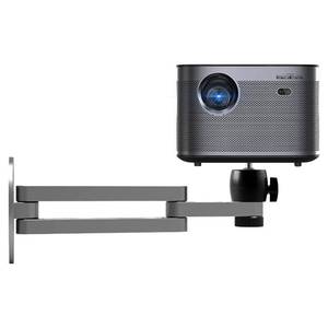 lot 1166 image: Liboer Foldable Projector Wall Mount Universal Adjustable Ceiling Wall Projector Mount Aluminum Alloy Projectors Stand,14 Screw Size (Wall Mount)�� Retail $39.18