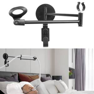 lot 1189 image: CPAP Hose Holder & Hanger - Flexible Swing Design Follows Your Sleeping Position - Organizes CPAP Mask & Tubing to Prevent Tangling & Leaks - CPAP Stand for Better Sleep and Bedside Organization Retail $33.74