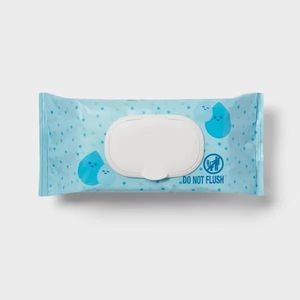 lot 1248 image: Fragrance Free Baby Wipes Up&Up, 99% Water Formula, 100 Count Retail $9.97