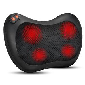 lot 5139 image: iKristin Back Massager, Shiatsu Neck Massager with Heat, Electric Back Massager for Shoulder, Back, Leg, Deep Tissue Kneading Massage to Relief Muscles, Massage Pillow for MomDadWomenMen