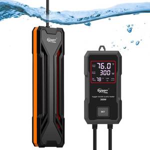 lot 5157 image: hygger Aquarium Heater 300W500W800W1000W, Submersible Fish Tank Heater with Digital LED Controller and Intelligent Leaving Water Automatically Stop Heating System, for Freshwater and Saltwater