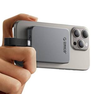 lot 6325 image: ORICO 1TB Magnetic Portable SSD, Aluminum Alloy, 4K 120 fps ProRes HDR Record and Store, Up to 2000MBs, External Solid State Drive, Compatible with iPhone 16 Pro Max, Tablet, Computer - K20 - Retail $129.98