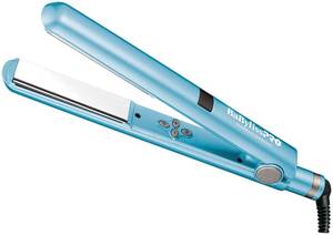 lot 6345 image: BaBylissPRO Nano Titanium Flat Iron Hair Straightener, 1in Digital Hair Straightener Iron for Professional Salon Results and All Hair Types - Retail $97.38