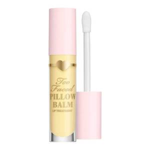 lot 6354 image: Too Faced Hangover Pillow Balm Ultra-Hydrating Lip Balm  Hyaluronic Acid  Moisturizing, 0.2 Fl Oz, Banana Kiss