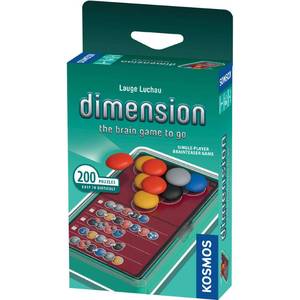 lot 6365 image: Dimension The Brain Game to Go  Brainteasers Puzzles Solo Games  1 Player  Dimension  Stacking Game  Kosmos Game