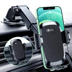 lot 6385 image: Humixx Phone Mount for Car Military-Grade Super Suction Universal Hands-Free Phone Holder for Dashboard Windshield Air Vent for iPhone 14 Pro Max Plus Samsung All Phones and Cars