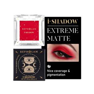 lot 6436 image: BEPHOLAN Single Matte White Eyeshadow Palette, White Matte Highlighter Eyeshadow Base, Goth Makeup Eyeshadow Powder Eyeliner,White Swan