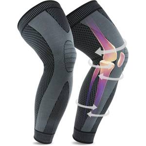 lot 6462 image: beister Full Leg Sleeve, Knee Braces for Knee Pain Women and Men, Knee Compression Sleeves, Knee Support for Meniscus Tear, ACL, Arthritis, Joint Pain Relief,Sport (Pair)