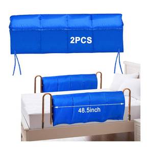 lot 6479 image: Bed Rail Padding Cushion for Hospital Bed Rails Pads Covers for Elderly Adults Safety Bed Guard Side Rails Bumper Sides Half Rail Cover Seniors Medical Bed Railings Pads Barrier Protector - 2PCS - Retail $77.59