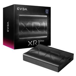lot 8033 image: EVGA XR1 lite Capture Card, Certified for OBS, USB 3.0, 4K Pass Through, PC, PS5, PS4, Xbox Series X and S, Xbox One, Nintendo Switch, 141-U1-CB20-LR
