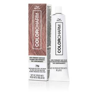lot 8044 image: COLORCHARM Demi Permanent Hair Color 7N Medium Neutral Blonde  Gloss, Refresh and Tone  2 Fl Oz