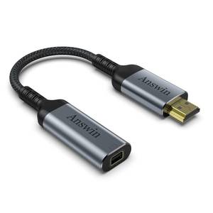 lot 8055 image: Answin HDMI to Mini DisplayPort Adapter, 4K HDMI to Mini DisplayPort Active HDMI 1.4 Source for Xbox One360, Mac Mini, PCLaptops to Mini DP 1.2 Out Monitor with DisplayPortMini DisplayPort