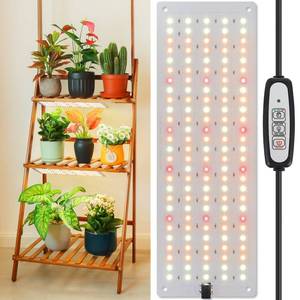lot 8058 image: LBW LED Grow Light, Full Spectrum Grow Light with 4 Dimmable Levels and Auto OnOff Timer, 135 LEDs Plant Grow Lamp for Seedlings, Veg, Bloom and Succulents, Ideal for Indoor Plants