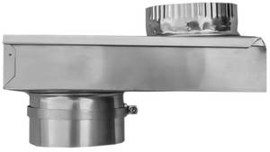 lot 8059 image: Builders Best 84049 SAF-T-Duct Zero Dryer Vent Periscope, Adjustable 0-5in Length, Aluminum