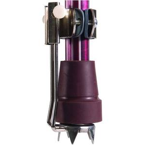 lot 8101 image: DMI Retractable 5 Prong Attachment Tip for Snow and Ice to assist with Grip, can be used on Canes, Crutches or Walkers, 1 Each