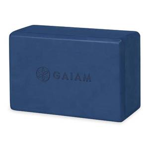 lot 8204 image: Gaiam Yoga Block - Supportive Latex-Free Eva Foam - Soft Non-Slip Surface with Beveled Edges for Yoga, Pilates, Meditation - Yoga Accessories for Stability, Balance, Deepen Stretches