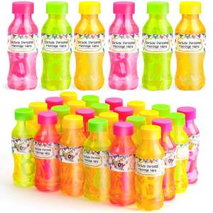 lot 8249 image: TOY Life 24 Bubble Bottles with Wands, Bubbles Party Favors for Kids, Bubble Bulk with Bubble Solution, Easter Goodie Bag Stuffers Wedding Birthday Summer Party Supplies, Outdoor and Indoor Activity