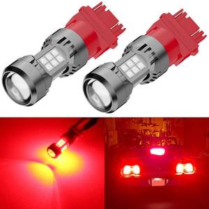lot 8451 image: PHINLION 3157 LED Bulb Red, Super Bright 3030 30-SMD 3056 3057 4157 3047 4057 3457 LED Brake Tail Stop Turn Signal Blinker Lights Replacement for Car, Truck, Motorcycle