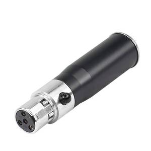 lot 8452 image: XMSJSIY 4-Pin Female to Mini XLR 3-Pin Male Audio AdapterMicrophone 4 pin XLR to Mini XLR 3Pin Connector for SLR Cameras, Professional Cameras, Microphone Audio Equipment�