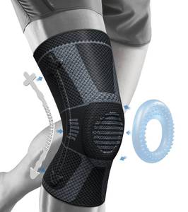 lot 10227 image: NEENCA Professional Knee Brace for Pain Relief, Medical Knee Compression Sleeve, Knee Support with Horizontal Knit Tech for Meniscus Tear, ACL, Arthritis, Joint Pain, Runner, Workout- FSAHSA APPROVED