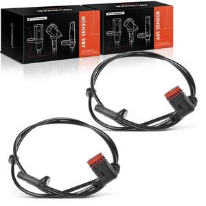 lot 2066 image: A-Premium ABS Wheel Speed Sensor Compatible with Mercedes-Benz Models - X204 GLK350 2010-2015, V6 3.5L - Rear Driver and Passenger Side, 2-PC Set, Replace# 2045401317, 0986594547