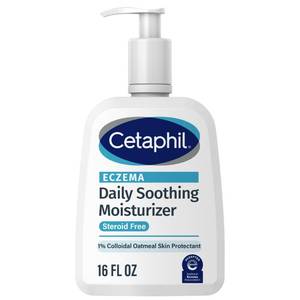 lot 2067 image: CETAPHIL ECZEMA RESTORADERM Soothing Moisturizer, For Eczema Prone Skin, 16 oz, Fewer Symptom Flare-Ups, 48 Hour Hydration, 1percent Skin Protectant Colloidal Oatmeal, Steroid Free, Doctor Recommended Brand