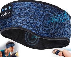 lot 2076 image: MUSICOZY Bluetooth 5.2 Sleep Headphones, Wireless Headband with HD Stereo Speakers for Running, Workout, Yoga, and Sleep for Men and Women