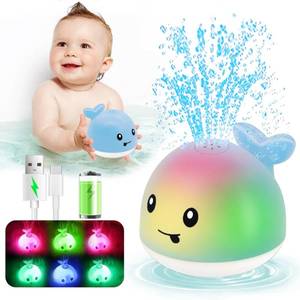 lot 2112 image: Bath Toys for Babies 6-12 Months - Bath Toys for Kids Ages 1-3 2-4  Spray Water Infant Baby Toys for 12-18 Months Boys Girls  Valentines Day 1st Birthday Gifts  Toddler Pool Bathtub Toys Ages 0-2
