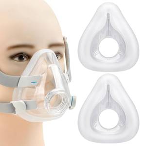 lot 2130 image: A 2 Packs Replacement Cushion for AirFit F20 Mask, Compatible with Original ResMed F20 Frame, Reliable Seal and Softer Fit (Large)