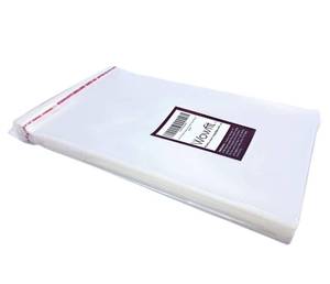 lot 2148 image: Wowfit 100 Count 6x9 Inch Clear Cellophane Plastic Bags, Resealable Self-Sealing Cello Bags Great for 6x9 Print Photos A7 A8 A9 Cards Envelopes and More