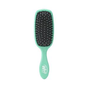 lot 10255 image: Wet Brush Shine Enhancer, Aqua, Natural Boar Bristles with Ultra-Soft IntelliFlex Technology, Leaves Hair Shiny and Smooth, Detangling Brush for All Hair Types, For Women, Men, Wet and Dry Styling