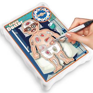 lot 10268 image: Classic Operate Board Game for Kids Ages 3-8, Fun Games Operate Game Play with Tweezers and Fun Game Pieces, Family Games for Kids, Kids Board Toys for 1 Players, for Kids