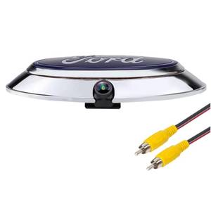 lot 10277 image: CZSWCH Aftermarket Emblem Backup Camera for F150 (2004-2014)F250 F350 F450(2009-2014) Flex(2009-2012) Ranger 2012 CVBS  AHD Dual Signal HD Night Vision Waterproof 170° Wide ViewingRCA Connector - Retail $79.21