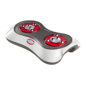 lot 10287 image: HoMedics Deluxe Shiatsu Foot Massager with Heat � Therapeutic Kneading and Rolling Foot Massager Machine, 4 Rotational Heads with 10 Massage Nodes, Toe-Touch Control