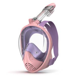lot 10347 image: G2RISE Full Face Snorkel Mask Adults Snorkeling Set Gear for Kids with Detachable Camera Mount, Safe Breathing, Anti Fog Anti Leak