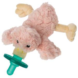 lot 10361 image: Mary Meyer WubbaNub Infant Pacifier, 6-Inches, Blush Putty Duck