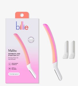 lot 10294 image: Billie Malibu Dermaplane Starter Kit