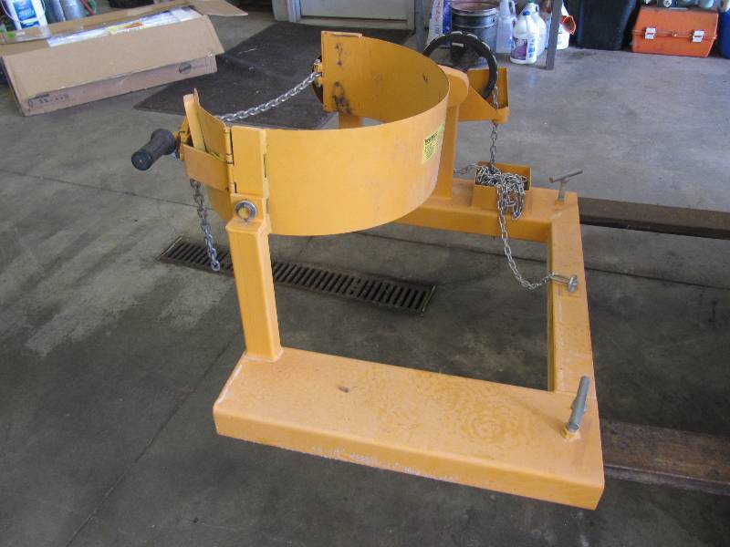 lot 341 image: Wesco Drum Lifter and Tilt 278752- Like NEW