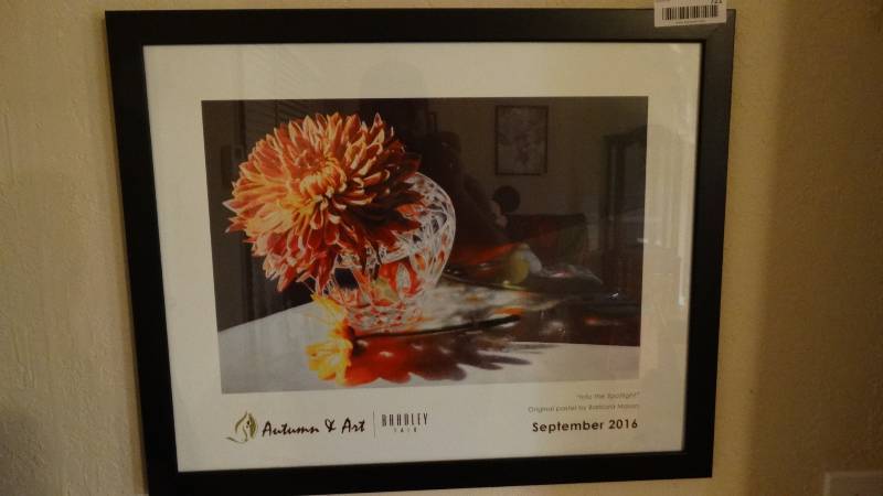 lot 721 image: Framed Autumn & Art print