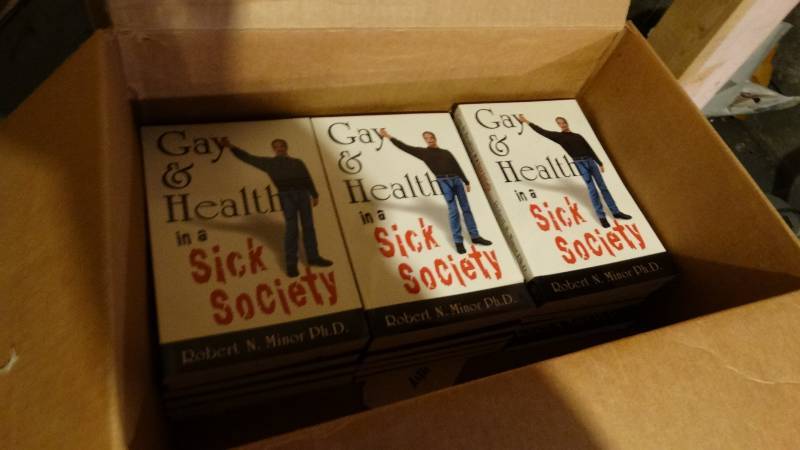 lot 955 image: 18 new books-  Gay & Healthy in a sick society