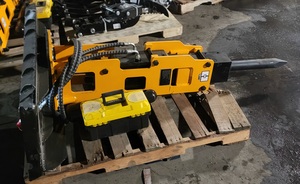 lot 1395 image: Unused - Industrial Commercial Skid Steer Breaker Hammer 680 Attachment
