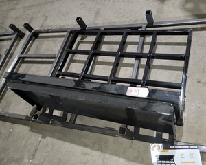 lot 1360 image: Unused GIYI Skid Steer Loader Grader Model GY GD47 - 47in x 31in