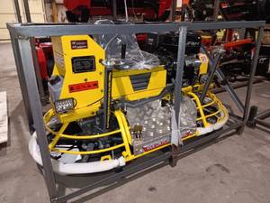lot 1387 image: Unused MMS Ride On Power Trowel MS-2, 13HP