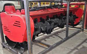 lot 1300 image: UNUSED - GIYI - 72 inch Professional Grade Skid Steer Loader Mulcher THJ72241102