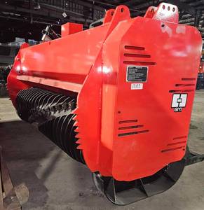 lot 1303 image: UNUSED - GIYI - 72 Inch Heavy Duty Industrial Drum Mulcher Skid Steer Loader Attachment Model GY-72pro