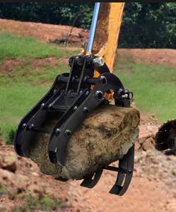 lot 1333 image: Unused - GrabberGrapple Heavy Duty Attachment for a Mini Excavator - Attachment Can Be Easily Installed To Any Mini Excavator with an Attachment Hole Diameter of 25mm0.98 inches