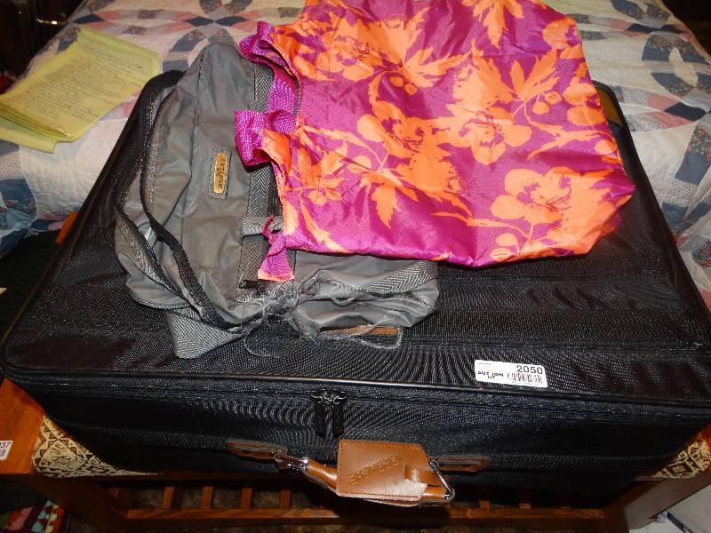lot 2050 image: Large Jodache Suitcase, Small Travel Bag & Cooler Bag.