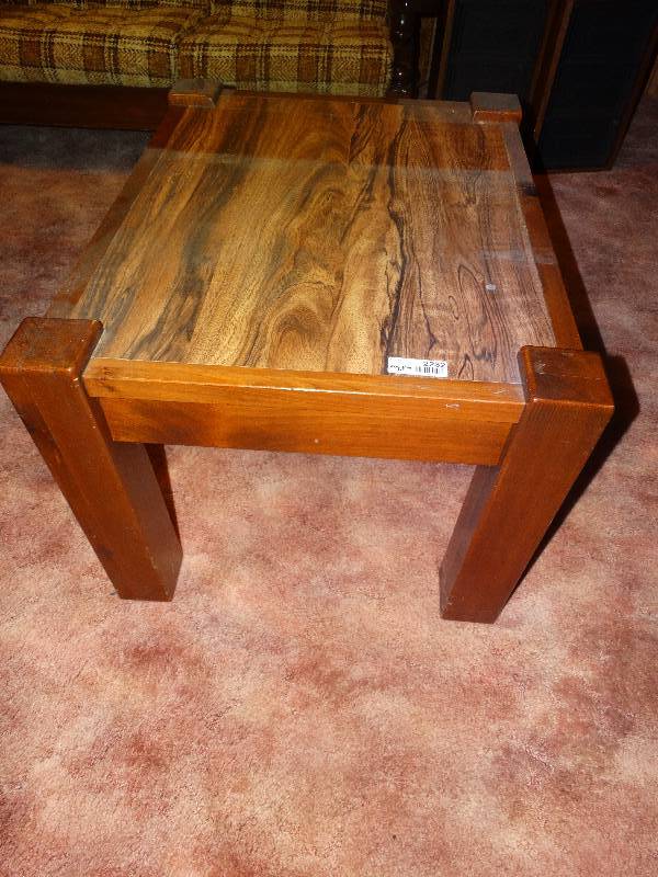 lot 2232 image: Large Wood End Table.