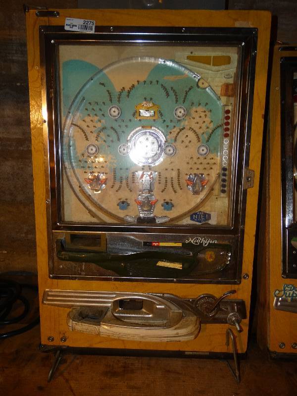 lot 2275 image: Nishijin - Vintage Pinball Machine.